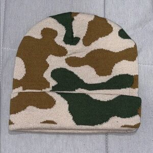Camouflage Knit Beanie